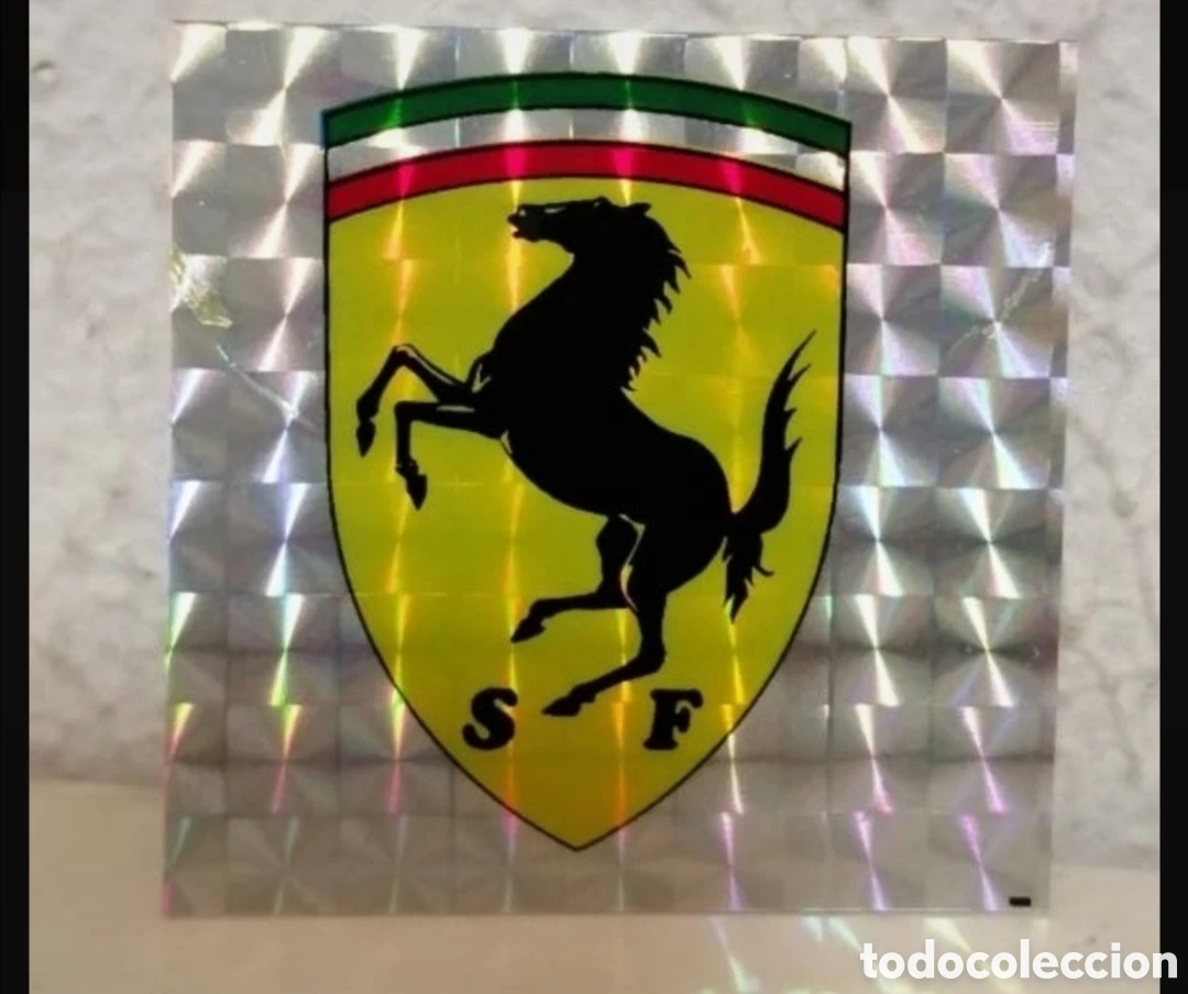 Pegatinas de colecci&oacute;n: Pegatina Ferrari Sticker brillante