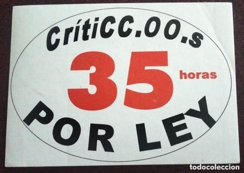 Pegatinas de colecci&oacute;n: 17 pegatinas sindicato CCOO - Foto 16