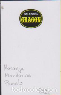 Sammlung von Aufklebern: pegatina fruta POMELO NARANJA MANDARINA SELECCION GRAGON adhesivo adhesiu enganxina fruit