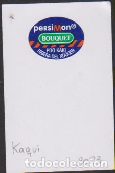 Autocolantes de cole&ccedil;&atilde;o: pegatina fruta KAKI PERSIMON BOUQUET adhesivo adhesiu enganxina fruit