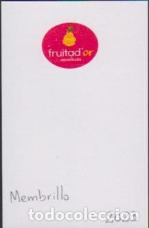 Pegatinas de colecci&oacute;n: pegatina fruta MEMBRILLO FRUITADOR adhesivo adhesiu enganxina fruit