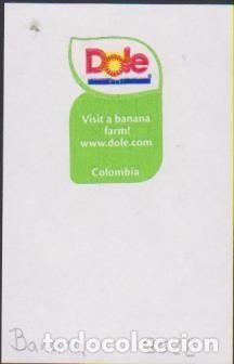 Pegatinas de colecci&oacute;n: pegatina fruta BANANA DOLE COLOMBIA adhesivo adhesiu enganxina fruit