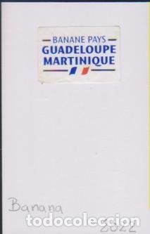 Pegatinas de colecci&oacute;n: pegatina fruta BANANA BANANE PAYS GUADELOUPE MARTINIQUE adhesivo adhesiu enganxina fruit