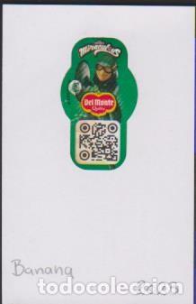Autocolantes de cole&ccedil;&atilde;o: pegatina fruta BANANA DEL MONTE MIRACULOUS LADYBUG adhesivo adhesiu enganxina fruit