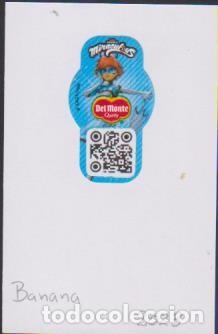 Adesivi di collezione: pegatina fruta BANANA DEL MONTE MIRACULOUS LADYBUG adhesivo adhesiu enganxina fruit