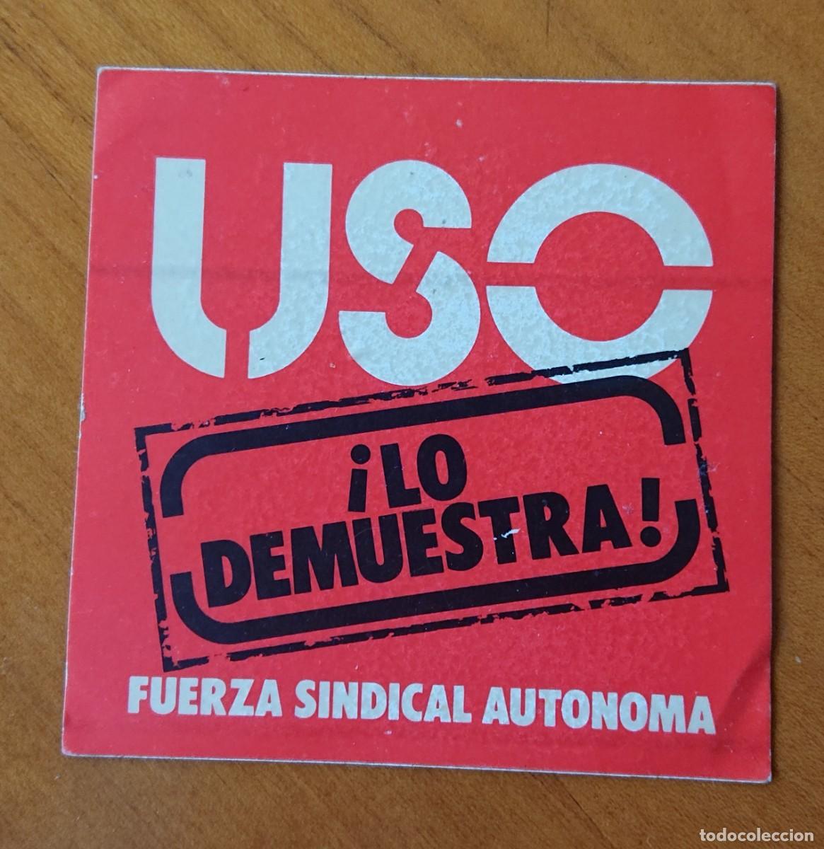 Collection stickers: Pegatina original, &eacute;poca transici&oacute;n, rara, ved foto