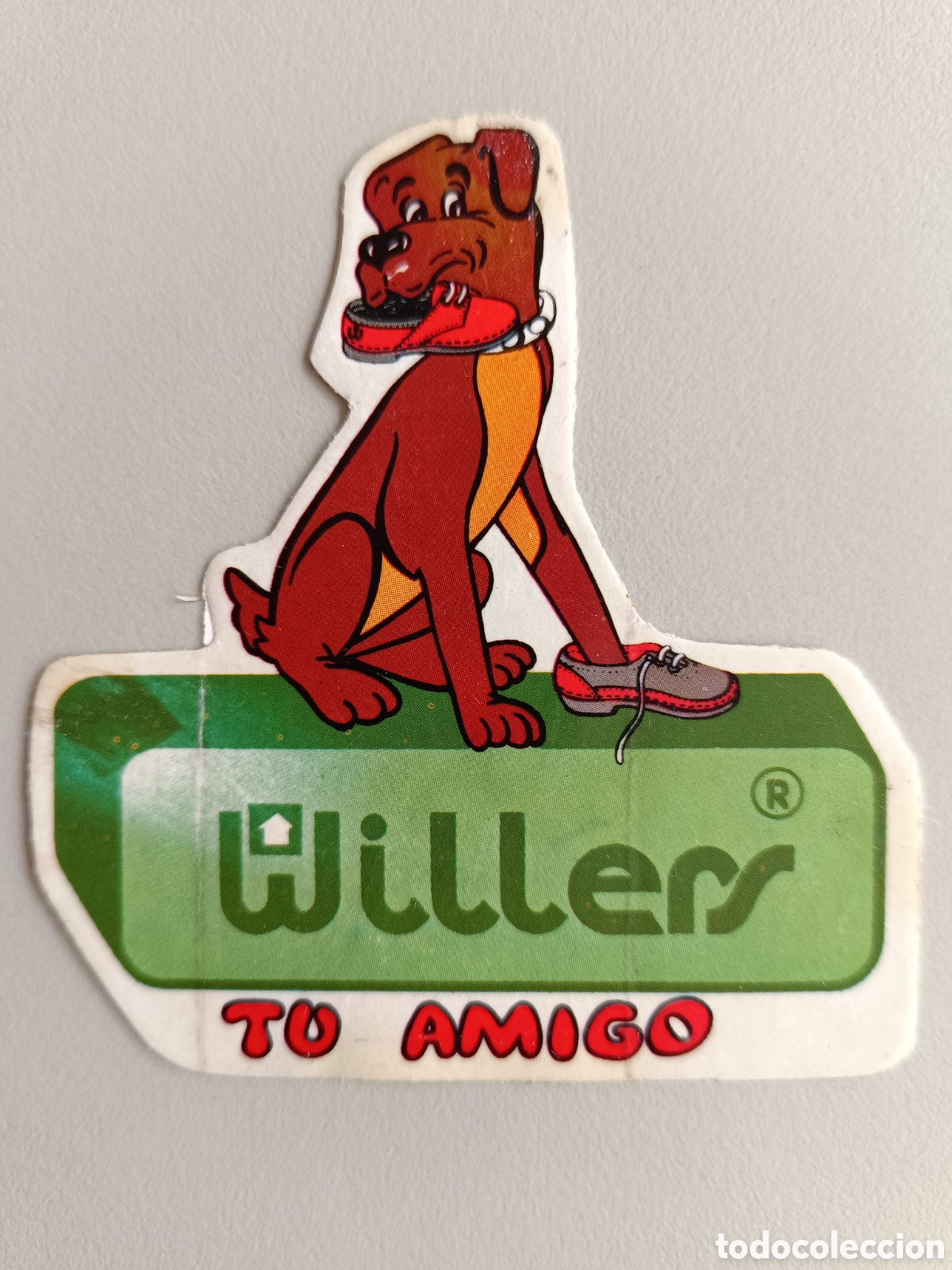 Sammlung von Aufklebern: Pegatina Willers tu amigo