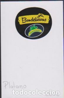 Collection stickers: pegatina fruta PL&Aacute;TANO CANARIAS adhesivo adhesiu enganxina fruit etiqueta