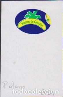 Collection stickers: pegatina fruta PL&Aacute;TANO CANARIAS adhesivo adhesiu enganxina fruit etiqueta