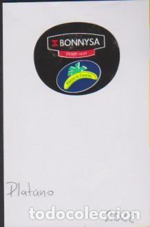 Collection stickers: pegatina fruta PL&Aacute;TANO CANARIAS BONNYSA adhesivo adhesiu enganxina fruit etiqueta