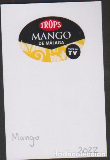 Collection stickers: pegatina fruta MANGO TROPS MALAGA adhesivo adhesiu enganxina fruit etiqueta