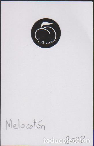 Collection stickers: pegatina fruta MELOCOT&Oacute;N LA ARENOSA adhesivo adhesiu enganxina fruit etiqueta