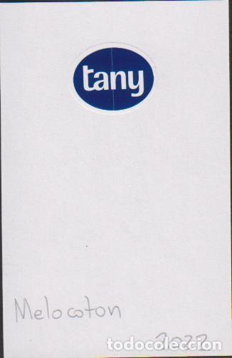 Collection stickers: pegatina fruta MELOCOT&Oacute;N TANY adhesivo adhesiu enganxina fruit etiqueta