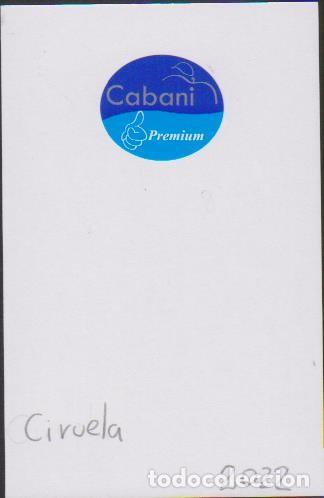 Collection stickers: pegatina fruta CIRUELA CABANI PREMIUM adhesivo adhesiu enganxina fruit etiqueta
