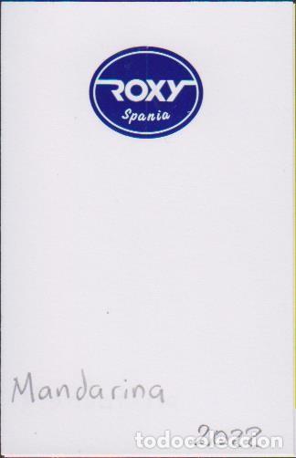 Collection stickers: pegatina fruta MANDARINA ROXY SPANIA adhesivo adhesiu enganxina fruit etiqueta