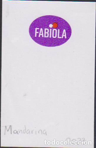 Pegatinas de colecci&oacute;n: pegatina fruta MANDARINA FABIOLA adhesivo adhesiu enganxina fruit etiqueta