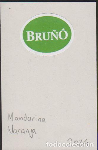 Autocollants de collection: pegatina fruta MANDARINA NARANJA BRU&Ntilde;O adhesivo adhesiu enganxina fruit etiqueta