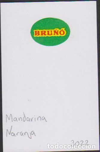 Autocollants de collection: pegatina fruta MANDARINA NARANJA BRU&Ntilde;O adhesivo adhesiu enganxina fruit etiqueta