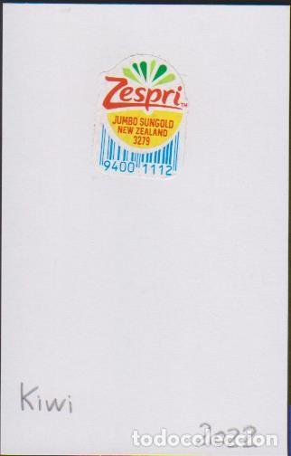 Autocollants de collection: pegatina fruta KIWI ZESPRI adhesivo adhesiu enganxina fruit etiqueta