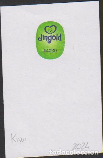Autocollants de collection: pegatina fruta KIWI JINGOLD adhesivo adhesiu enganxina fruit etiqueta