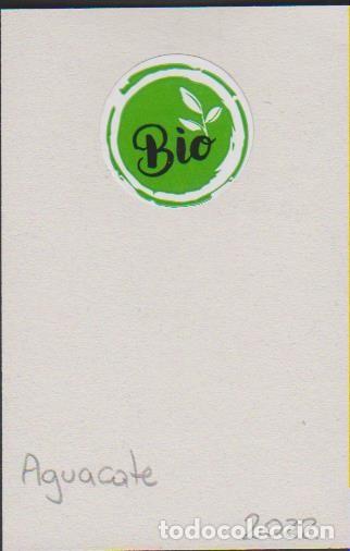 Collection stickers: pegatina fruta AGUACATE BIO adhesivo adhesiu enganxina fruit etiqueta
