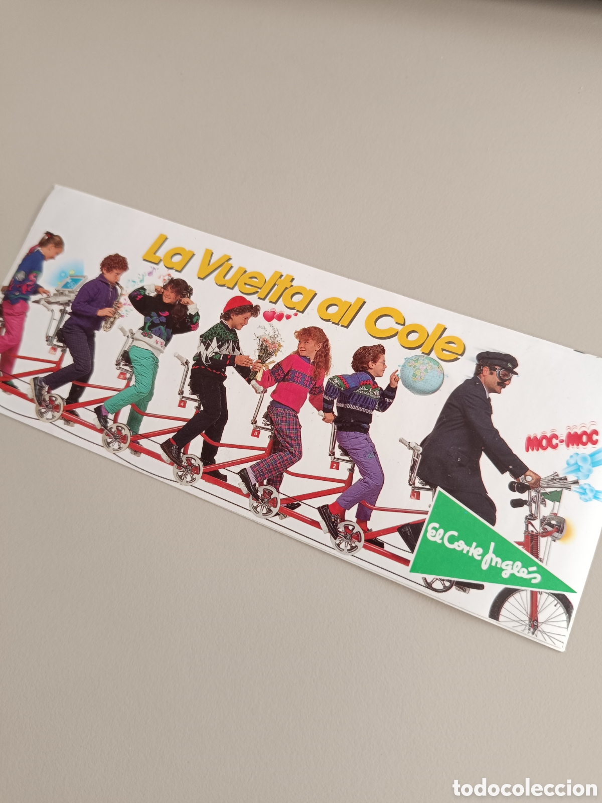 Sammlung von Aufklebern: Pegatina vuelta al cole Corte Ingl&eacute;s 20x8cm