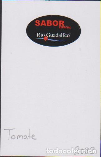 Collection stickers: pegatina fruta TOMATE SABOR RIO GUADALFEO adhesivo adhesiu enganxina fruit etiqueta