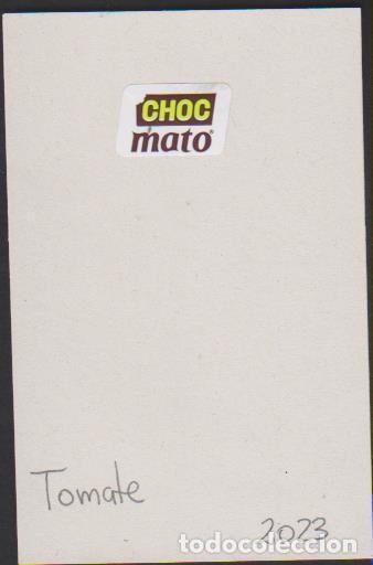 Collection stickers: pegatina fruta TOMATE CHOC MATO adhesivo adhesiu enganxina fruit etiqueta