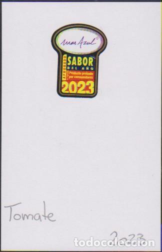 Collection stickers: pegatina fruta TOMATE MAR AZUL SABOR 2023 adhesivo adhesiu enganxina fruit etiqueta