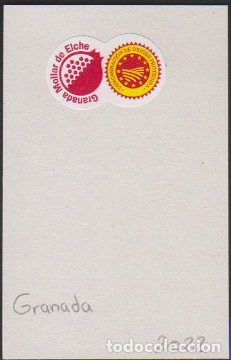 Collection stickers: pegatina fruta GRANADA MOLLAR ELCHE adhesivo adhesiu enganxina fruit etiqueta