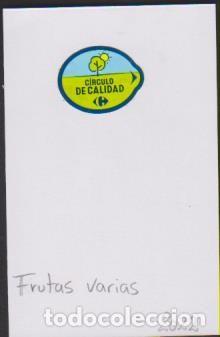 Adesivi di collezione: pegatina fruta VARIAS CARREFOUR CIRCULO DE CALIDAD adhesivo adhesiu enganxina fruit etiqueta