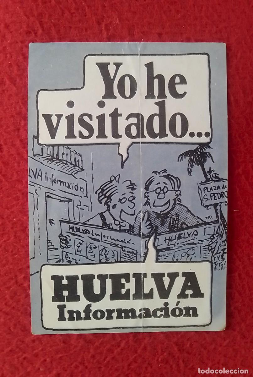 Sammlung von Aufklebern: ANTIGUA PEGATINA STICKER YO HE VISITADO HUELVA INFORMACI&Oacute;N..PERIODISMO PERI&Oacute;DICO..ANDALUC&Iacute;A ESPA&Ntilde;A..