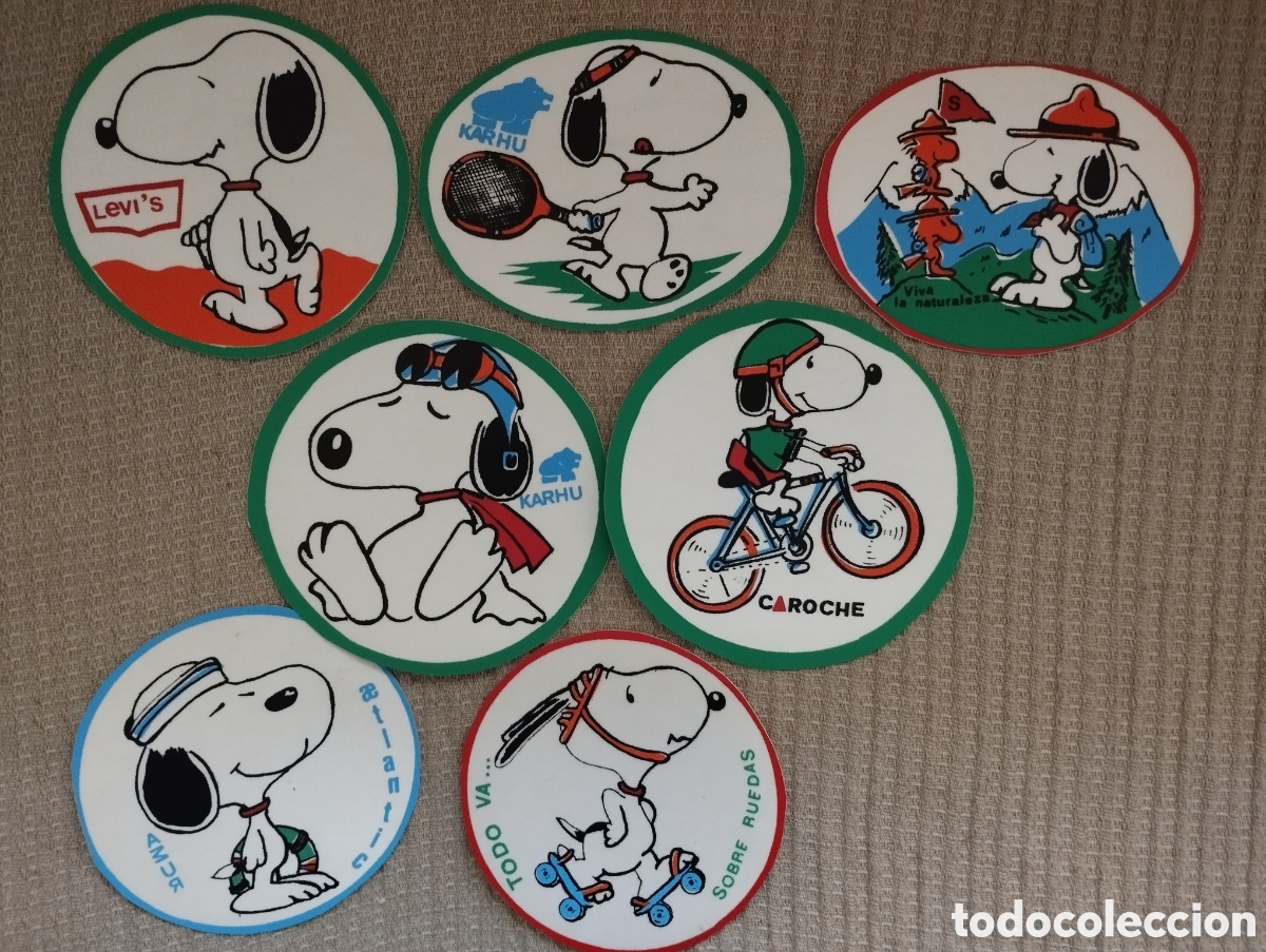 Pegatinas de colecci&oacute;n: PEGATINAS SNOOPY - Foto 1