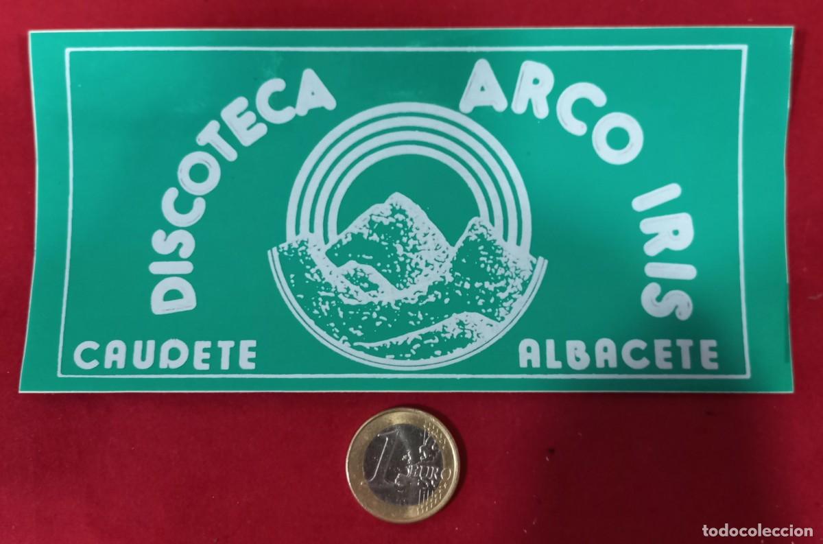 Sammlung von Aufklebern: PEGATINA DISCOTECA ARCO IRIS - CAUDETE