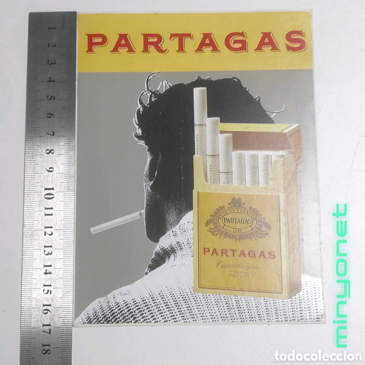 Pegatinas de colecci&oacute;n: Pegatina tabaco Partagas - Foto 1