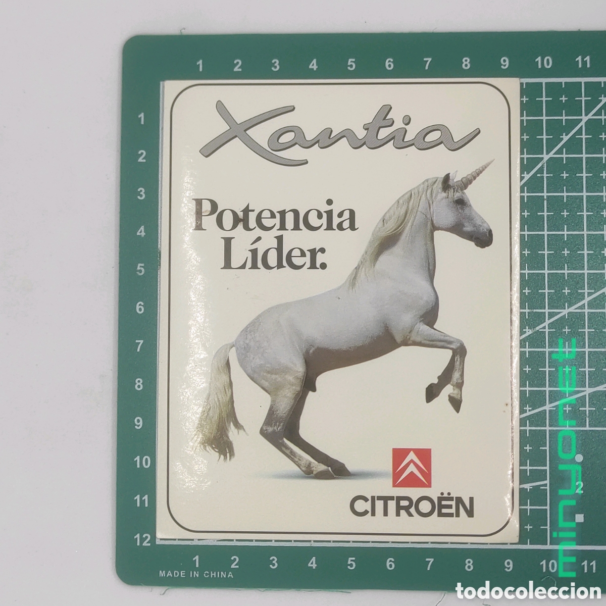 Pegatinas de colecci&oacute;n: Pegatina Citro&euml;n Xantia - unicornio