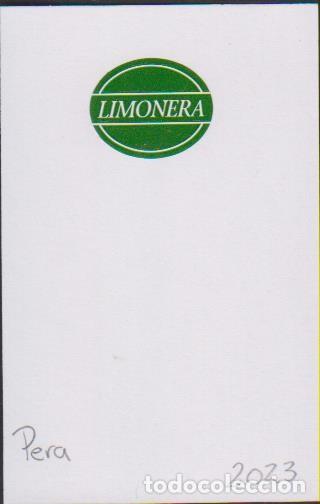 Adesivi di collezione: pegatina fruta PERA LIMONERA adhesivo adhesiu enganxina fruit etiqueta