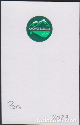 Adesivi di collezione: pegatina fruta PERA MONCALVILLO adhesivo adhesiu enganxina fruit etiqueta
