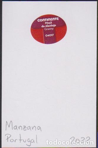 Sammlung von Aufklebern: pegatina fruta MANZANA CONTINENTE GRANNY adhesivo adhesiu enganxina fruit etiqueta