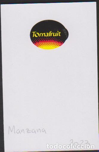 Sammlung von Aufklebern: pegatina fruta MANZANA TORNAFRUIT adhesivo adhesiu enganxina fruit etiqueta