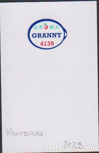 Sammlung von Aufklebern: pegatina fruta MANZANA GRANNY adhesivo adhesiu enganxina fruit etiqueta