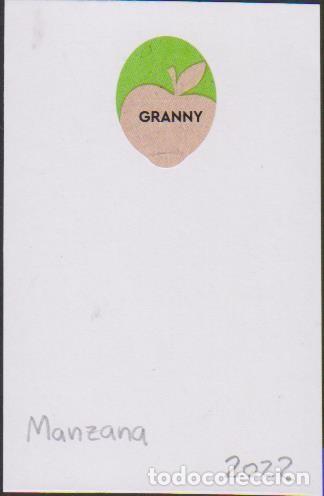 Sammlung von Aufklebern: pegatina fruta MANZANA GRANNY adhesivo adhesiu enganxina fruit etiqueta