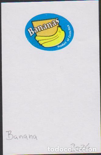 Sammlung von Aufklebern: pegatina fruta BANANA BANANAS COSTA RICA adhesivo adhesiu enganxina fruit etiqueta