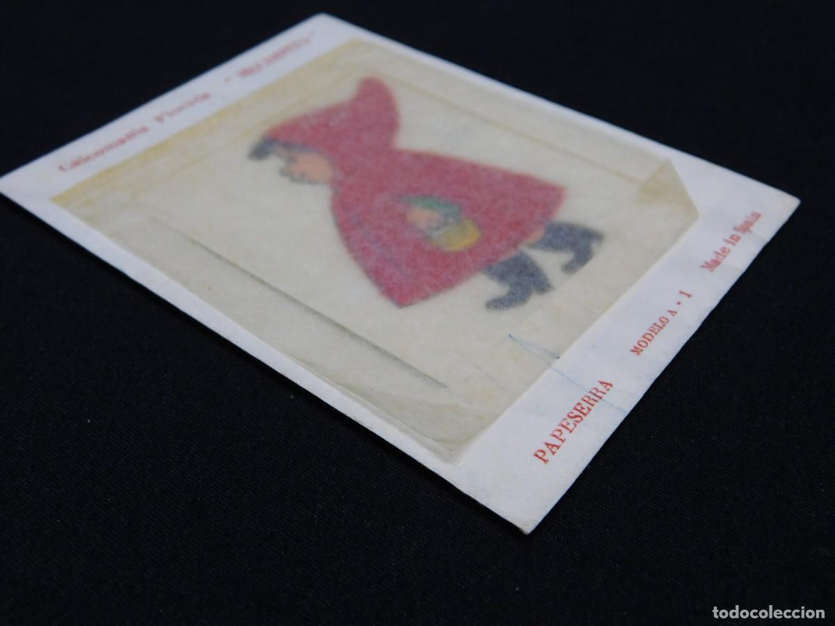 Pegatinas de colecci&oacute;n: CALCOMANIAS FLOCADA &rdquo;MECHIPITO&rdquo; - Foto 2