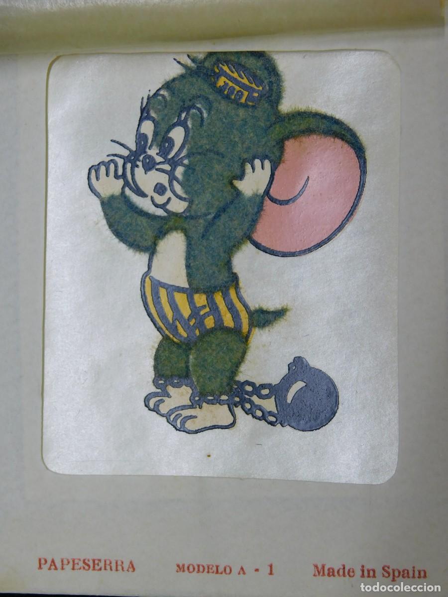 Pegatinas de colecci&oacute;n: CALCOMANIAS FLOCADA &rdquo;MECHIPITO&rdquo; - Foto 8