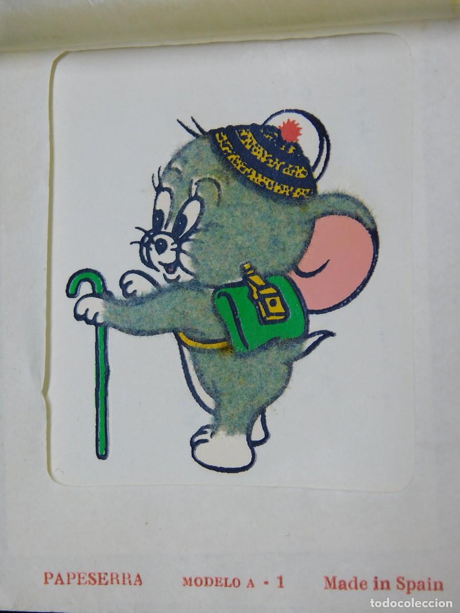 Pegatinas de colecci&oacute;n: CALCOMANIAS FLOCADA &rdquo;MECHIPITO&rdquo; - Foto 9