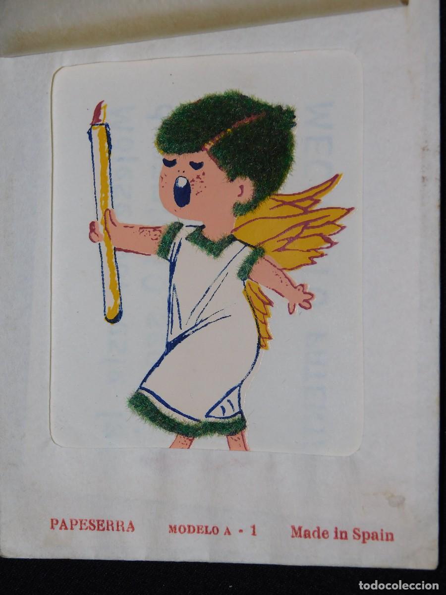 Pegatinas de colecci&oacute;n: CALCOMANIAS FLOCADA &rdquo;MECHIPITO&rdquo; - Foto 10