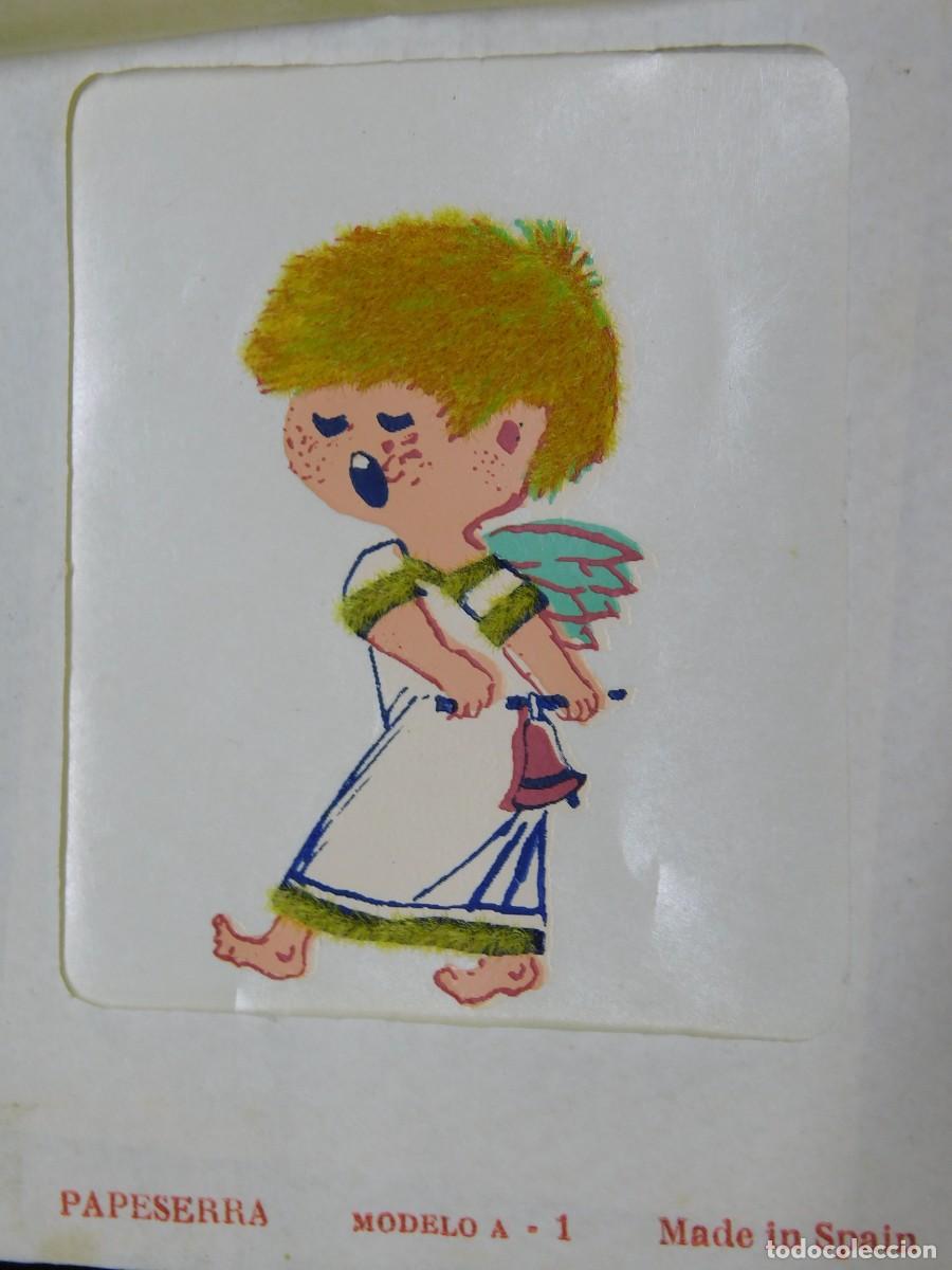 Pegatinas de colecci&oacute;n: CALCOMANIAS FLOCADA &rdquo;MECHIPITO&rdquo; - Foto 11