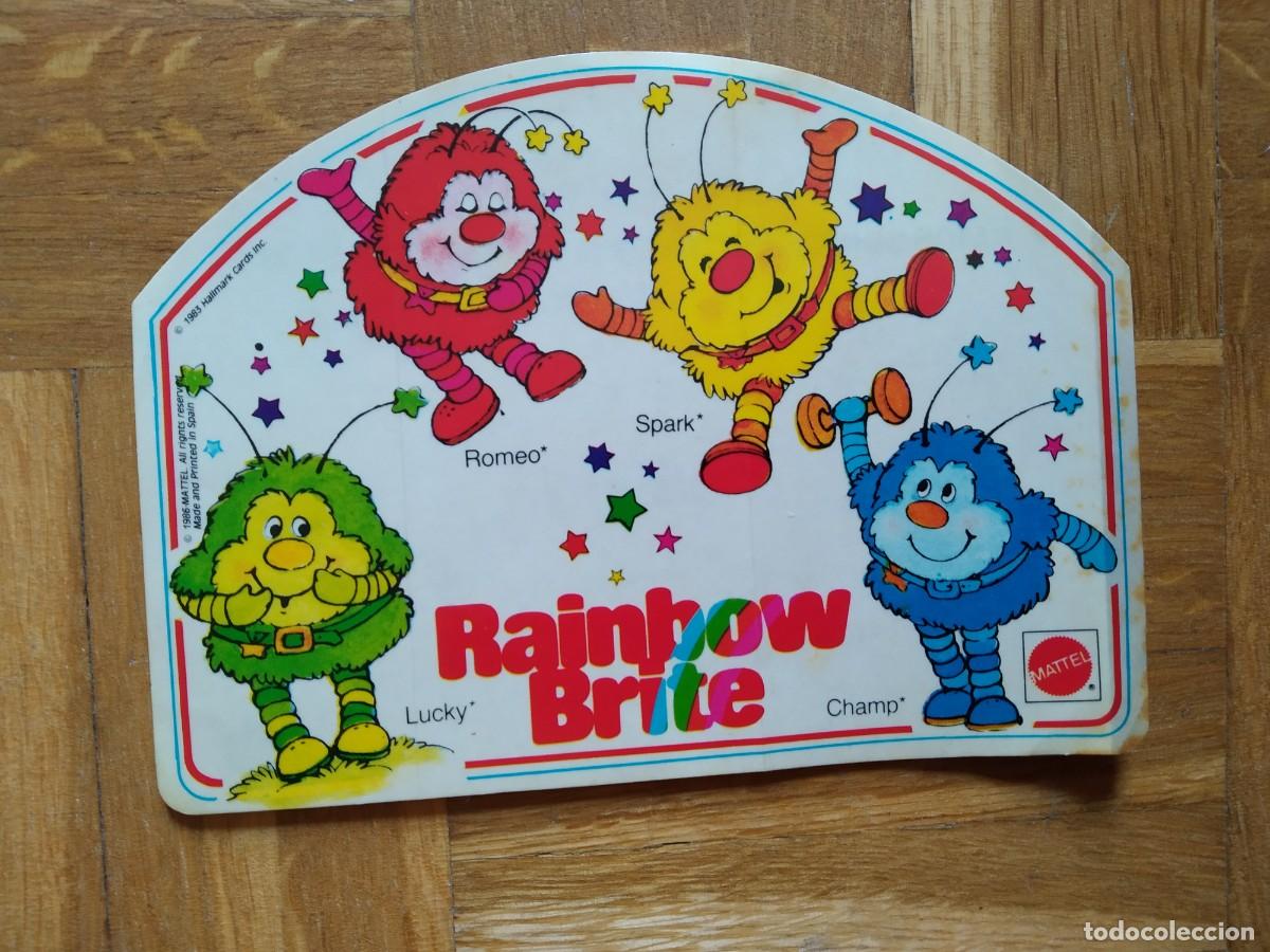 Autocollants de collection: PEGATINA JUGUETES MATTEL RAINBOW BRITE LUCKY ROMEO SPARK CHAMP SIN PEGAR VER FOTOS