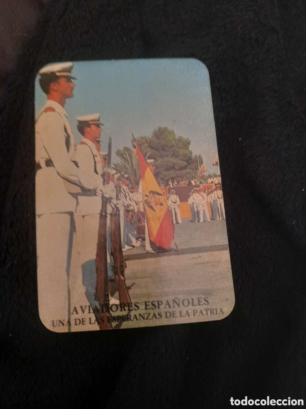Autocollants de collection: Antigua pegatina, Aviadores Espa&ntilde;oles, Una de las Esperanzas de la Patria, mide 11x7,5cm